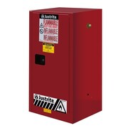 JUSTRITE SURE-GRIP® EX COMPAC FLAMMABLE SAFETY CABINET, CAP. 15 GALLONS, 1 SHEL 891501